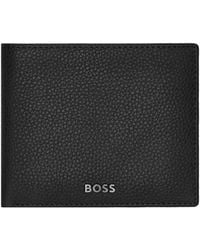 BOSS - Logo-Lettering Wallet - Lyst