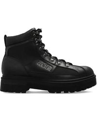 Versace Jeans Couture - Chaussures De Randonnée À Lacets - Lyst
