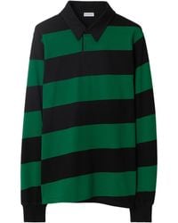 Burberry - Striped Polo Clothing - Lyst