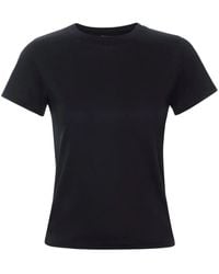 FRAME - T-Shirt Met Ronde Hals - Lyst