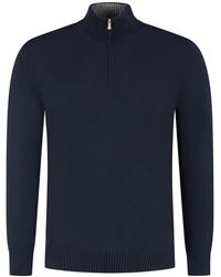 Gran Sasso - High-Neck Half-Zip Sweater - Lyst
