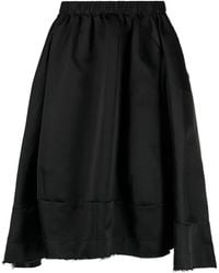 Comme des Garçons - Asymmetric Midi Skirt - Lyst