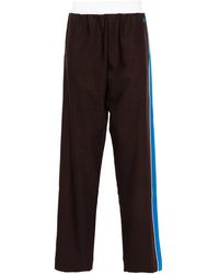 Wales Bonner - Stripe-Detail Straight-Leg Trousers - Lyst