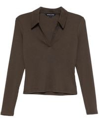 Veronica Beard - Kearney Long-Sleeve Polo - Lyst