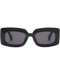 Kurt Geiger - Crystal-Embellished Quilted-Effect Sunglasses - Lyst
