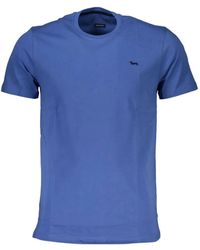 Harmont & Blaine - Logo-Embroidered Cotton T-Shirt - Lyst