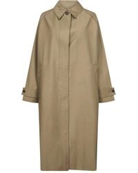 Studio Nicholson - Abrigo de algodón con botones - Lyst
