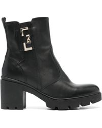 Nero Giardini - Guanto 80Mm Leather Boots - Lyst
