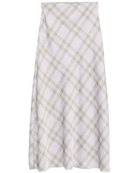 Marques'Almeida - Tartan-Pattern Maxi Skirt - Lyst