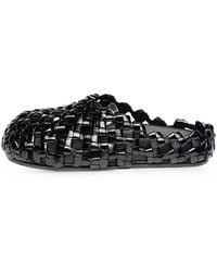 A.W.A.K.E. MODE - Woven Leather Mules - Lyst
