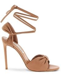 Aquazzura - Carina Tie-Fastening Sandals - Lyst