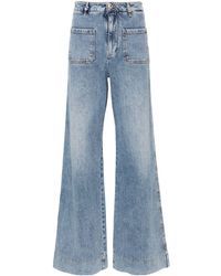 Sartoria Tramarossa - Virginia High-rise Wide-leg Jeans - Lyst