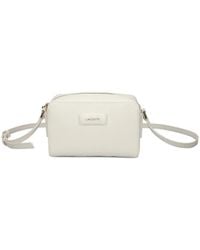 Lacoste - Logo-Plaque Crossbody Bag - Lyst