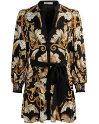 Alice + Olivia - Antonette Tiered Mini Shirt Dress - Lyst