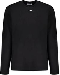 Off-White c/o Virgil Abloh - Long-Sleeve T-Shirt - Lyst