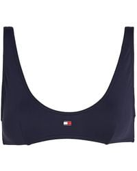 Tommy Hilfiger - Haut De Bikini À Logo Imprimé - Lyst