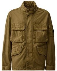 C.P. Company - 50 Fili Wax Field Jacket - Lyst