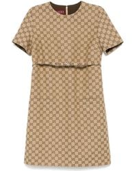 Gucci - Gg キャンバスドレス - Lyst