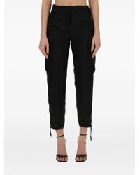 Aspesi - Drawstring Cargo Trousers - Lyst