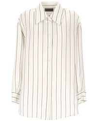 Lorena Antoniazzi - Gestreiftes Hemd - Lyst