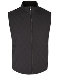 Agnona - Quilted High-Neck Gilet - Lyst
