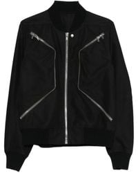 Rick Owens - Chaqueta Bómber Con Cierre De Cremallera - Lyst