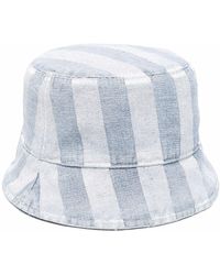 Sunnei Reversible Denim Bucket Hat - Blue