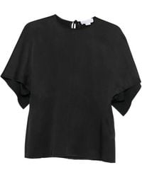 Stella McCartney - Satin Silk Top - Lyst