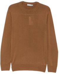 Canali - Crew-Neck Wool Sweater - Lyst