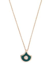 Selim Mouzannar - 18Kt Rose Fish For Love Diamond Necklace - Lyst
