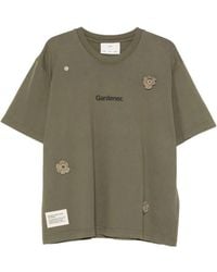 Song For The Mute - X Birkenstock Floral-Patch T-Shirt - Lyst