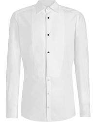 Dolce & Gabbana - Smoking-Hemd aus Popeline - Lyst