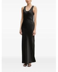 Silvian Heach - Scoop-Neck Side-Split Maxi Dress - Lyst