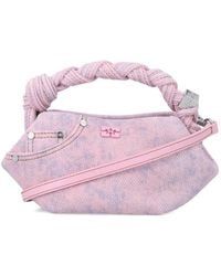 Ganni - Small Bou Braided Tote Bag - Lyst