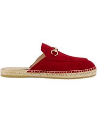 Gucci - Espadrilles Mit Horsebit - Lyst
