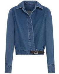 16Arlington - Jolie Belted Denim Jacket - Lyst
