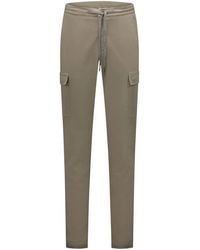 Marco Pescarolo - Straight-Leg-Hose Mit Kordelzug - Lyst