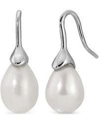 Heaven Mayhem - Odette Pearl Earrings - Lyst