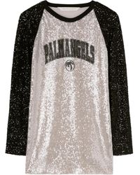 Palm Angels - College Palm Mini-Jurk - Lyst