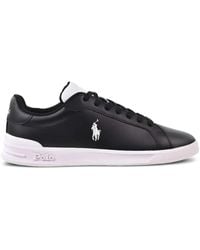 Polo Ralph Lauren - Heritage Court Ii Leather Sneakers - Lyst
