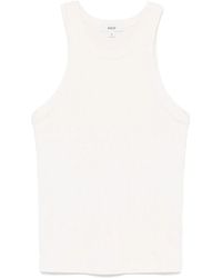 Agolde - Rayne Ribbed-Knit Tank Top - Lyst