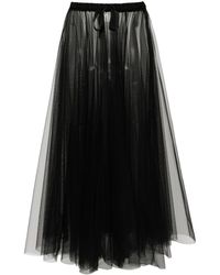 Forte Forte - Chic Tulle Skirt With Jersey Coulotte - Lyst