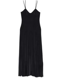 forte_forte - Flared Midi-Jurk - Lyst