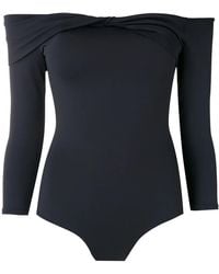 Amir Slama - Off-Shoulder Bodysuit - Lyst