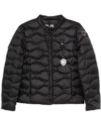 Blauer - Plumífero Con Botones De Presión - Lyst