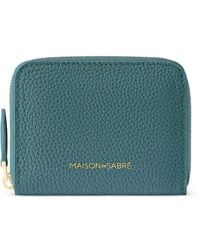 Maison De Sabre - Small Leather Zip-Fastening Wallet - Lyst