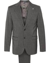 Manuel Ritz - Pinstriped Single-breasted Suit - Lyst
