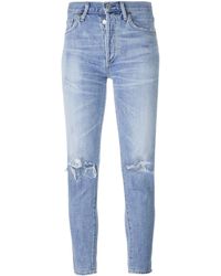 Citizens of Humanity - Skinny-Jeans im Used-Look - Lyst