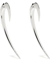 Shaun Leane - Silver Large Hook Earrings - Lyst