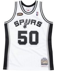 Mitchell & Ness - David Robinson San Antonio Spurs 1998-99 Jersey - Lyst
